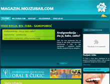 Tablet Screenshot of magazin.mojzubar.com